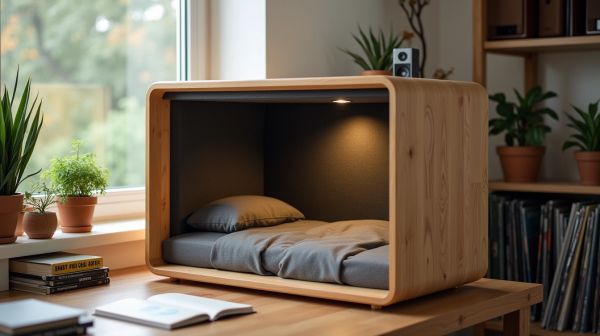 Identifiez la cabine acoustique d'occasion idéale pour un espace de travail