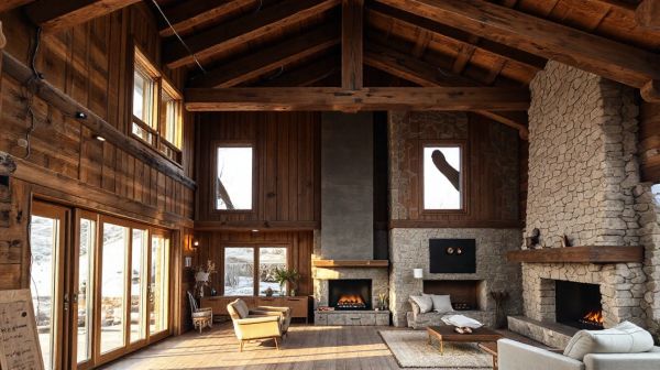 Top astuces pour rénover votre chalet par un architecte d'intérieur à Val-d'Isère